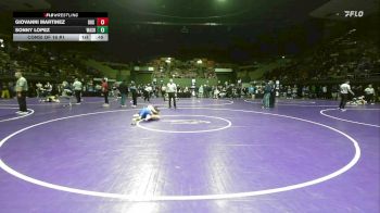 106 lbs Consi Of 16 #1 - Giovanni Martinez, Dos Palos vs Sonny Lopez, Washington Union