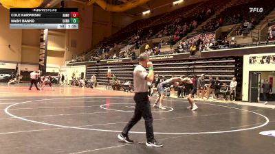 184 lbs Semifinal - Cole Karpinski, Army vs Nash Banko, Usmaps