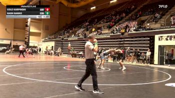 184 lbs Semifinal - Cole Karpinski, Army vs Nash Banko, Usmaps
