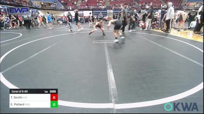 73 lbs Consi Of 8 #2 - Taos Smith, Hinton Takedown Club vs Easton Pollard, Piedmont