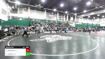 132 lbs Round Of 64 - Grady Peterson, Niagara Falls vs Joseph Joyce, Ponaganset