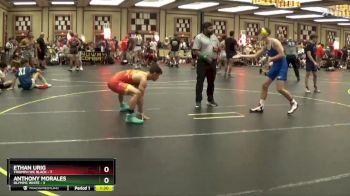 130 lbs Round 1 (4 Team) - Ethan Urig, Triumph WC Black vs Anthony Morales, Olympic White