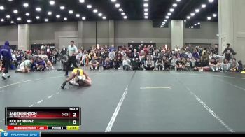 133 lbs Placement Matches (16 Team) - Kolby Heinz, Loras vs Jaden Hinton, Baldwin Wallace