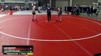 150 lbs Semis (4 Team) - Lincoln Santjer, UNITED vs Braysen Coyer, LPGE/B Wolves