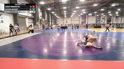 160 lbs Round Of 16 - Jared Remington, TX vs Dalton Matney, KY