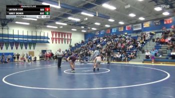 JV-21 lbs Round 3 - Jayden Cox, Marion vs Grey Denes, Mount Vernon