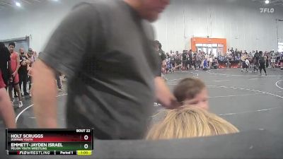 50 lbs Champ. Round 2 - Holt Scruggs, Dorman Youth vs Emmett-Jayden Israel, Pelion Youth Wrestling