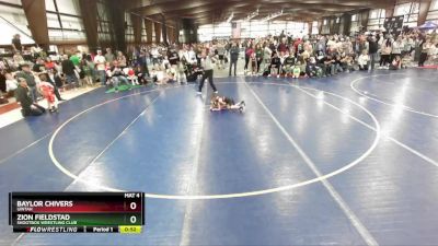 41 lbs Champ. Round 1 - Zion Fieldstad, Shootbox Wrestling Club vs Baylor Chivers, Uintah