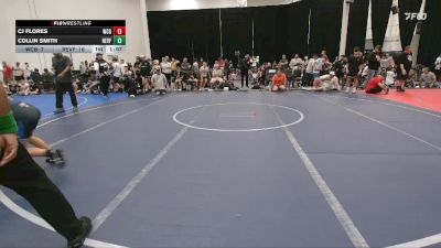 96 lbs Round 1 - CJ Flores, Wrecking Crew Black vs Collin Smith, Revival Freeze