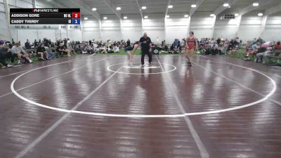 125 lbs Addison Gore, North Carolina Blue vs Caddy Tverdy, Idaho