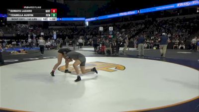 140 lbs Quarterfinal - Sumaya Lazaro, Northview (SS) vs Yzabella Austin, Pitman (SJ)