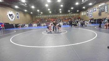 130 lbs Champ. Round 1 - Mia Hernandez-Gonzalez, Mendota vs Lily Marie Smith, North Bakersfield