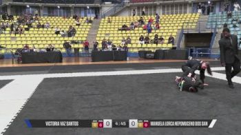 Manuela Lorca Nepomuceno Dos San vs VICTORIA VAZ SANTOS 2026 CBJJE International BJJ Championships
