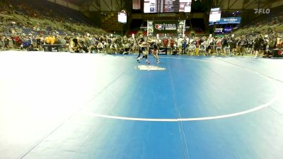 100 lbs Rnd Of 64 - Trexden Olsen, UT vs Justin Winter, OH