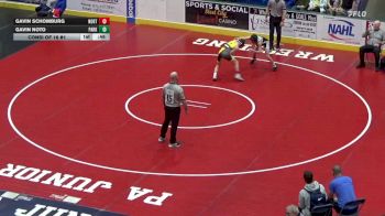 110 lbs Consi Of 16 #1 - Gavin Schomburg, North Allegheny vs Gavin Noto, Parkland