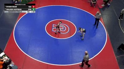 82 lbs Quarterfinal - Ryder Ream, York Suburban vs Walker Hoffman, Downingtown West