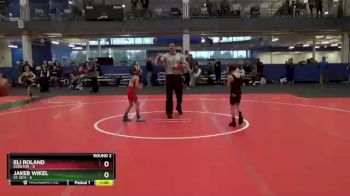 50 lbs Round 2 (4 Team) - Jakeb Wikel, St. Ed`s vs Eli Roland, Kenston