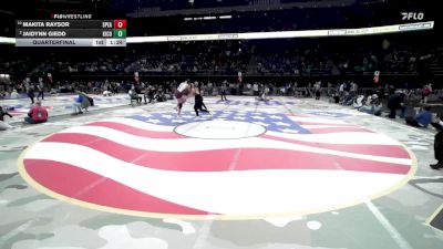 Quarterfinal - Makita Raysor, Spearfish vs Jaidynn Giedd, Kingsbury County