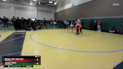 132 lbs Cons. Round 2 - Jessie Pena, Birmingham vs Quoc-Viet Nguyen, Los Altos