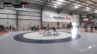 79 kg Cons. Round 4 - Cade Tenold, Tar Heel Wrestling Club vs Connor Owens, Cliff Keen Wrestling Club