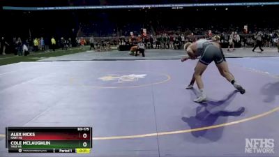 D3-175 lbs Cons. Round 3 - Alex Hicks, Hart HS vs Cole McLaughlin, Yale HS