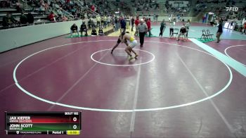 175 lbs Cons. Round 2 - Jax Kiefer, Gibson Southern vs John Scott, Boonville