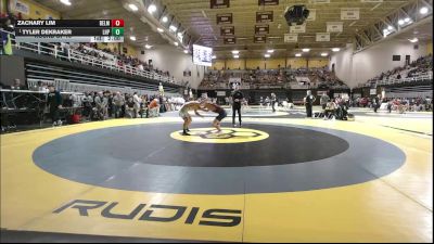 144 lbs Round Of 16 - Zachary Lim, Belmont Hill School vs Tyler DeKraker, Lake Highland Prep