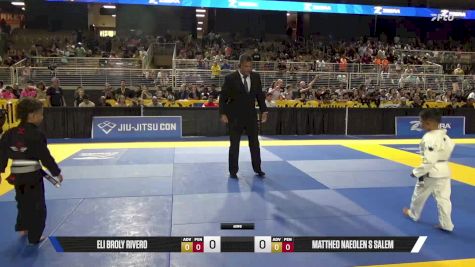 Mattheo Naeolen S Salem vs Eli Broly Rivero 2025 Pan Kids Jiu-Jitsu IBJJF Championship