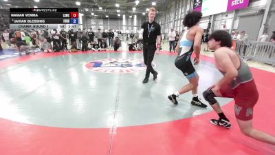 144 lbs Champ. Round 1 - Naman Verma, Lake Stevens Wrestling Club vs Javian Blessing, FordDynastyWrestlingClub