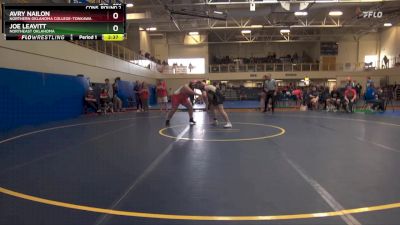 285 lbs Cons. Round 2 - Joe Leavitt, Northeast Oklahoma vs Avry Nailon, Northern Oklahoma College-Tonkawa