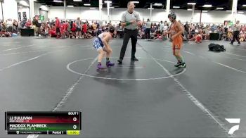 72 lbs Round 1 (8 Team) - JJ Sullivan, Iron Horse vs Maddox Plambeck, Revolution Elite