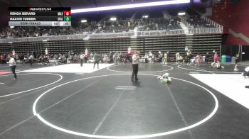 40 lbs Semifinal - Kekoa Berard, Mile High WC vs Raxtin Turner, Stallions WC