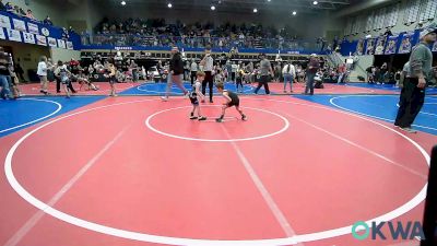 40 lbs Consi Of 4 - Jaxon Bonds, Claremore Wrestling Club vs Silas Core, Bartlesville Wrestling Club