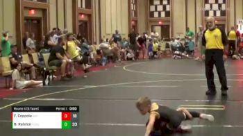 38 lbs Round 4 (6 Team) - Brendon Ralston, Florida Scorpions WC vs Francis Coppola, MI Pittbulls