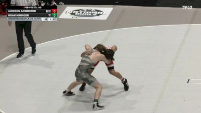 157 lbs 2nd Wrestleback (16 Team) - Noah Nininger, Virginia Tech vs Jackson Arrington, NC State