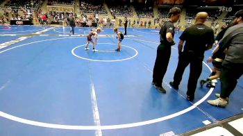 67 lbs 3rd Place - Braden St.Romain, R.A.W. vs Zachariah Felts, Fort Gibson Youth Wrestling