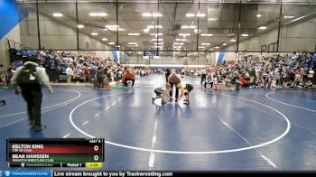 85 lbs Champ. Round 1 - Kelton King, Top Of Utah vs Bear Hanssen, Wasatch Wrestling Club
