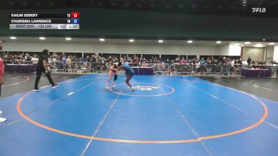 138 lbs Round Of 64 - Kailin Sebert, TX vs Charisma Lawrence, IN