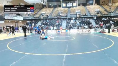 145 lbs Cons. Round 1 - Gabby Akers, Murray State vs Alexis Burton, Fort Hays State