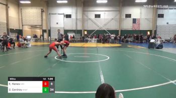 96 lbs Final - Ethan Hanes, Sidney Wrestling Club vs Dominic Cordray, Chaparral Wrestling Club