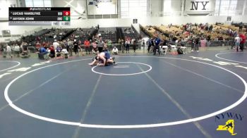 Champ. Round 2 - Lucas VanSlyke, Club Not Listed vs Jayden John, Gowanda Wrestling Club
