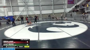 67 lbs Cons. Round 3 - Gibson Ashby, Wasatch Wrestling Club vs Wyatt Browe, Mat Demon Wrestling Club