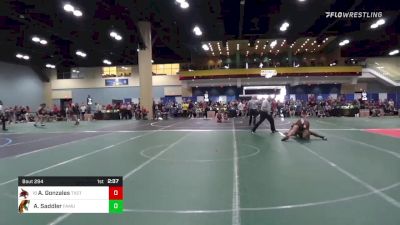 174 lbs Consi Of 32 #1 - Adam Gonzales, Texas State vs Ashley Saddler, Florida A&M