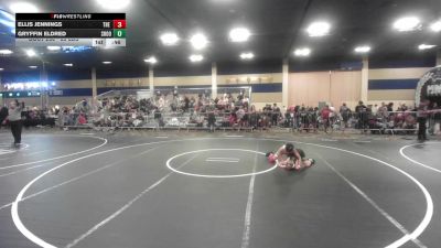 85 lbs Consolation - Ellis Jennings, The Valley WC vs Gryffin Eldred, Shootbox WC