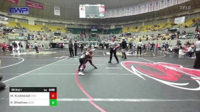 70-78 lbs Rr Rnd 1 - Marcy Kuykendall, Greenwood Wrestling Academy vs Rylyn Whetham, Berryville Youth Wrestling Club