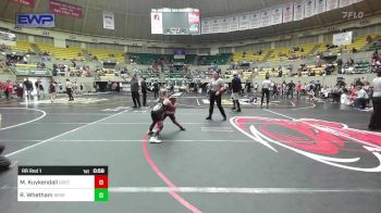 70-78 lbs Rr Rnd 1 - Marcy Kuykendall, Greenwood Wrestling Academy vs Rylyn Whetham, Berryville Youth Wrestling Club