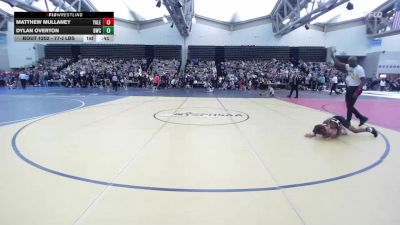 77-J lbs Round Of 32 - Matthew Mullaney, Yale Street vs Dylan Overton, Baltimore Wrestling Club