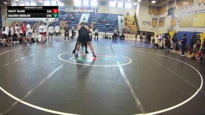 285 lbs Round 6 (8 Team) - Wiley Blair, SOWA /HWC vs Galven Derilus, Cocoa Beach WC