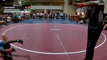 132 lbs Round 2 (6 Team) - Gabe Aguirre, Team Shutt Weston vs Shantorian Walker, Mississippi WC