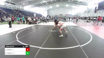 144 lbs Consi Of 8 #1 - Jahshua Cook, No Team vs Giuseppe Tocco, Horizon Huskies AZ